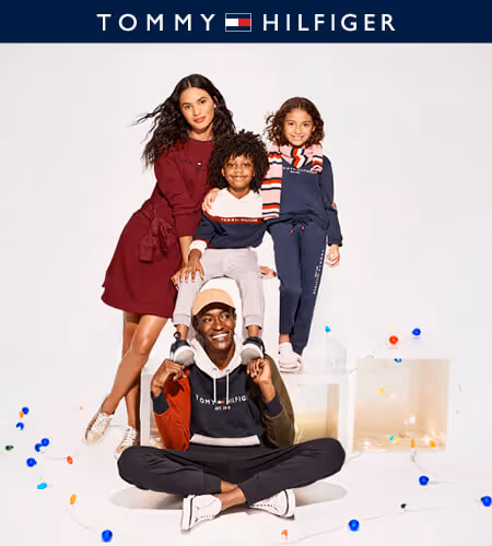 Family wearing Winter apparel