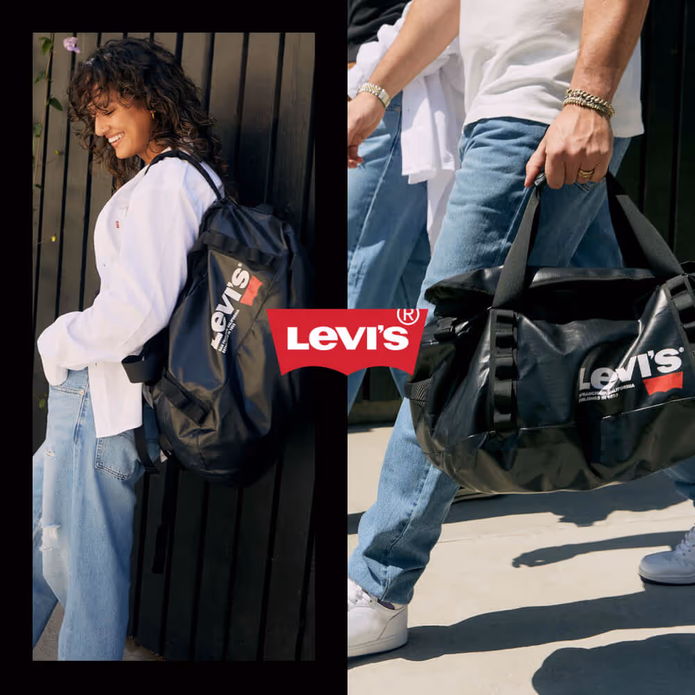 Models wearing Levi's Red Tab jeans