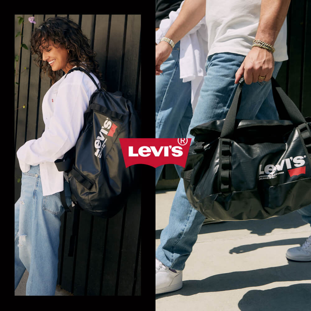 Models wearing Levi's Red Tab jeans