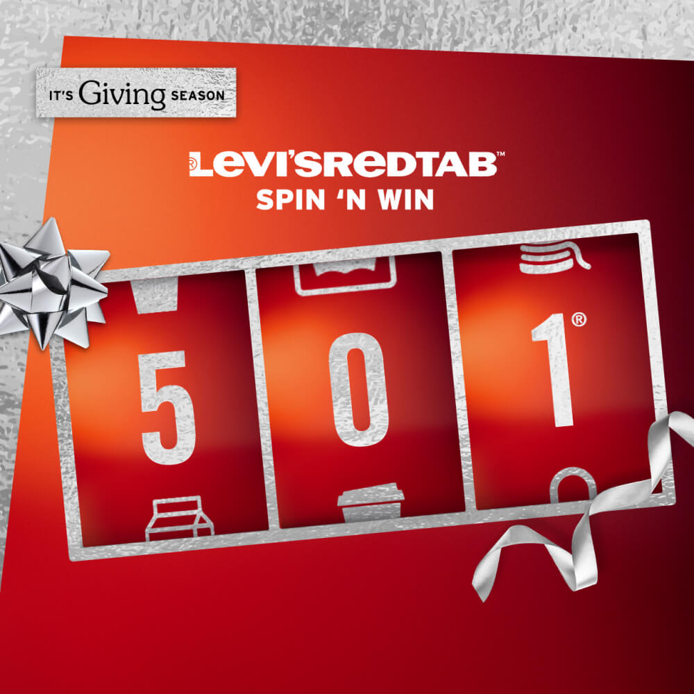 Levi's® Red Tab™ Spin 'N Win Event poster