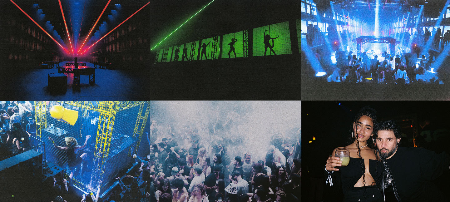 grid of party images 