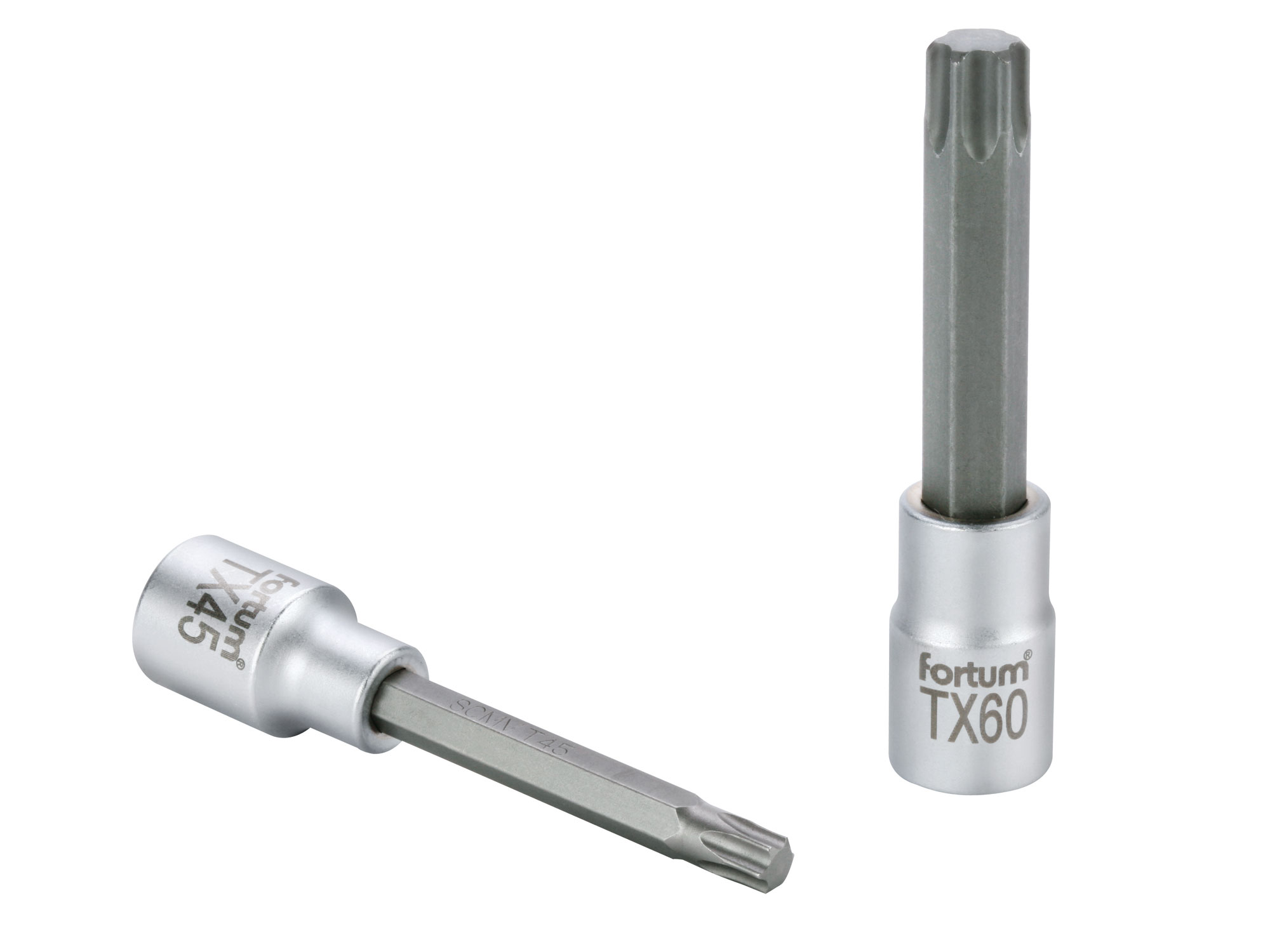 Steckschlüssel-Bit verlängert TORX, 1/2", TX 60, L 100mm, CrV/S2