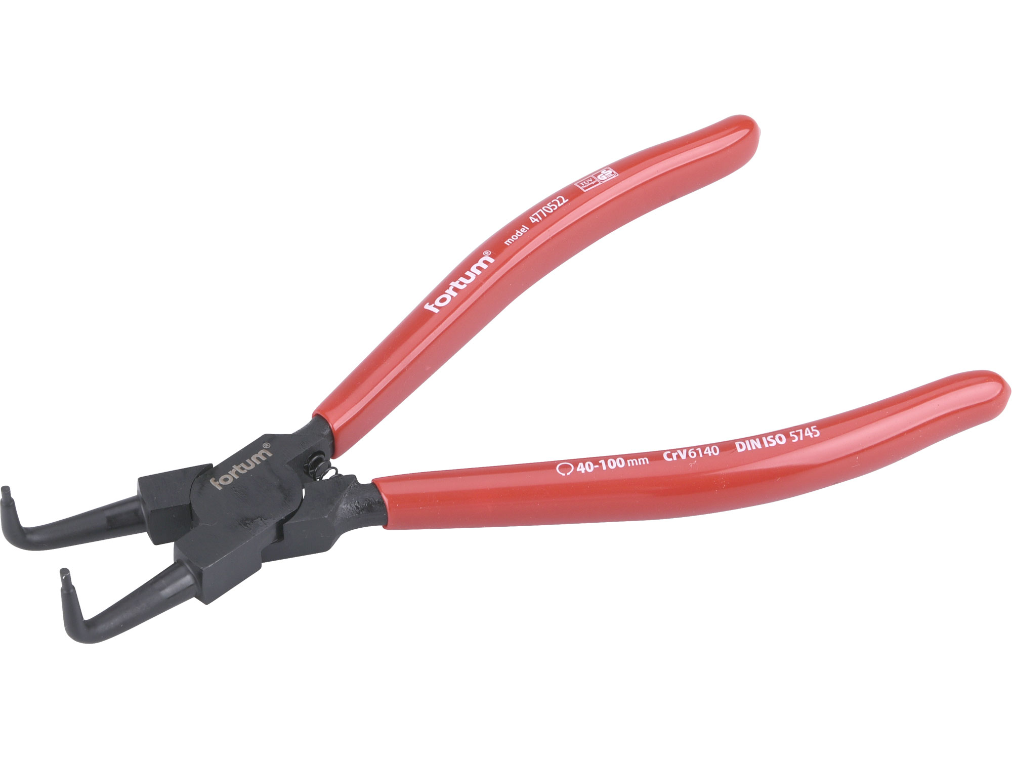 Seegerzange, gebogen, innen, 240mm