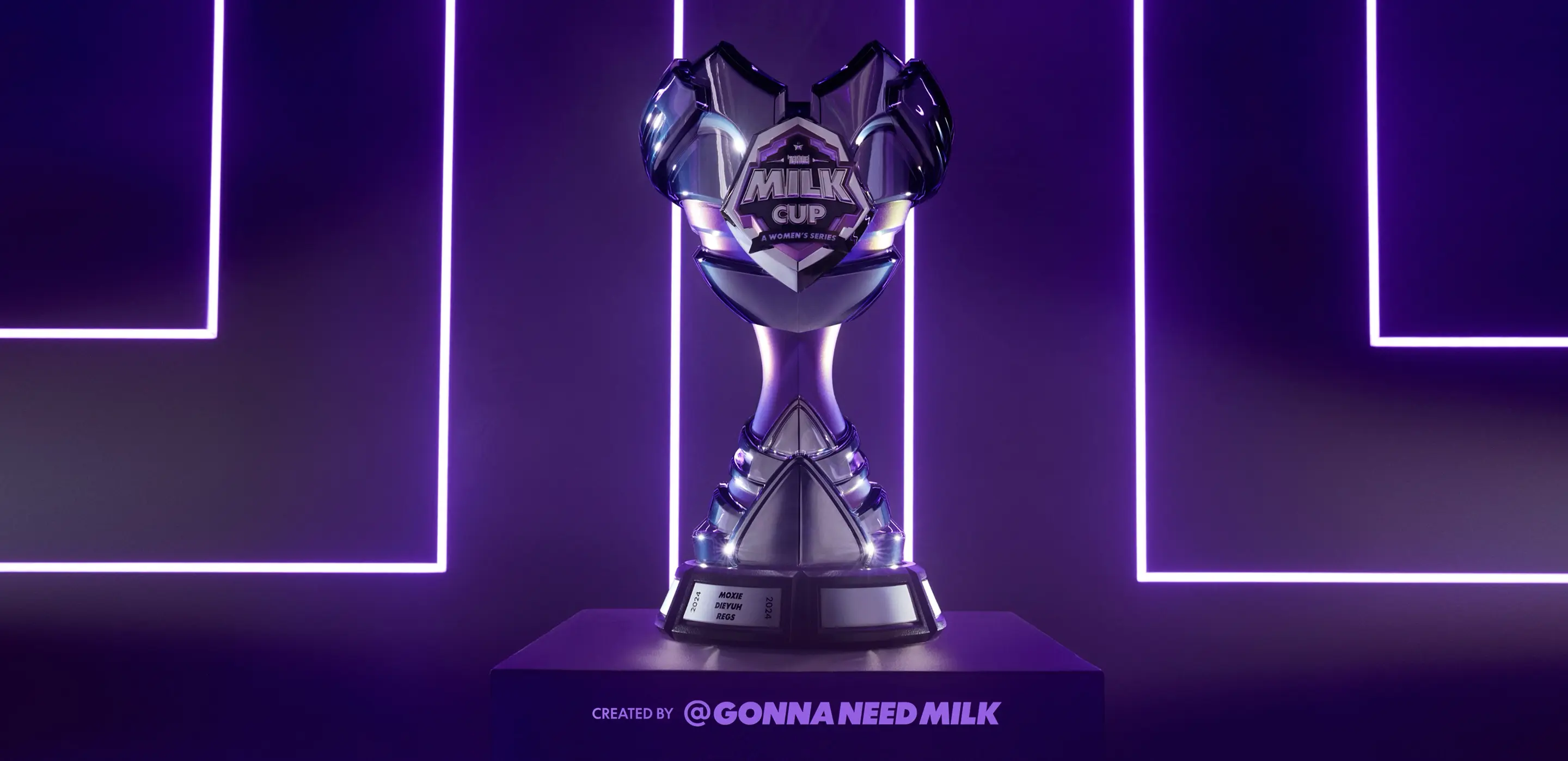 The milk cup trophy