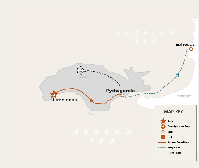 Map Itinerary