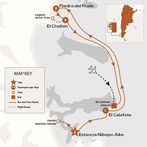 Map Itinerary