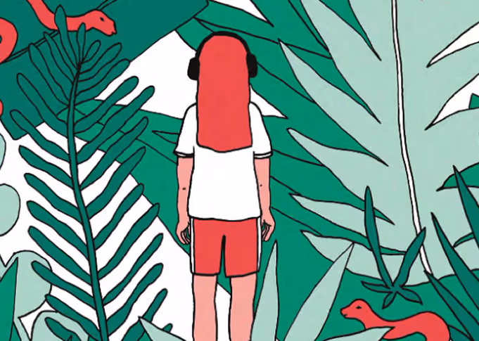 illustration la ville brule PNG