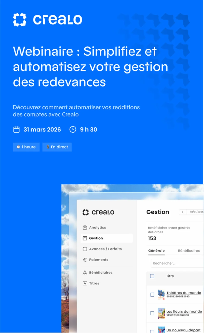 Webinaire : simplifiez et automatisez votre gestion des redevances
