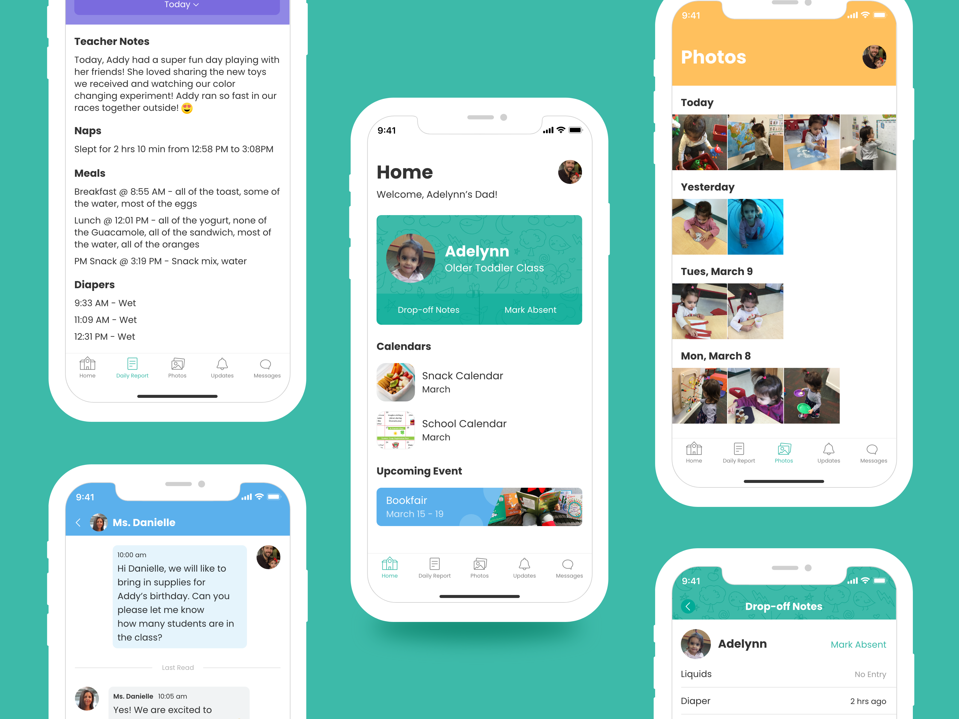Daycare App Redesign Case Study