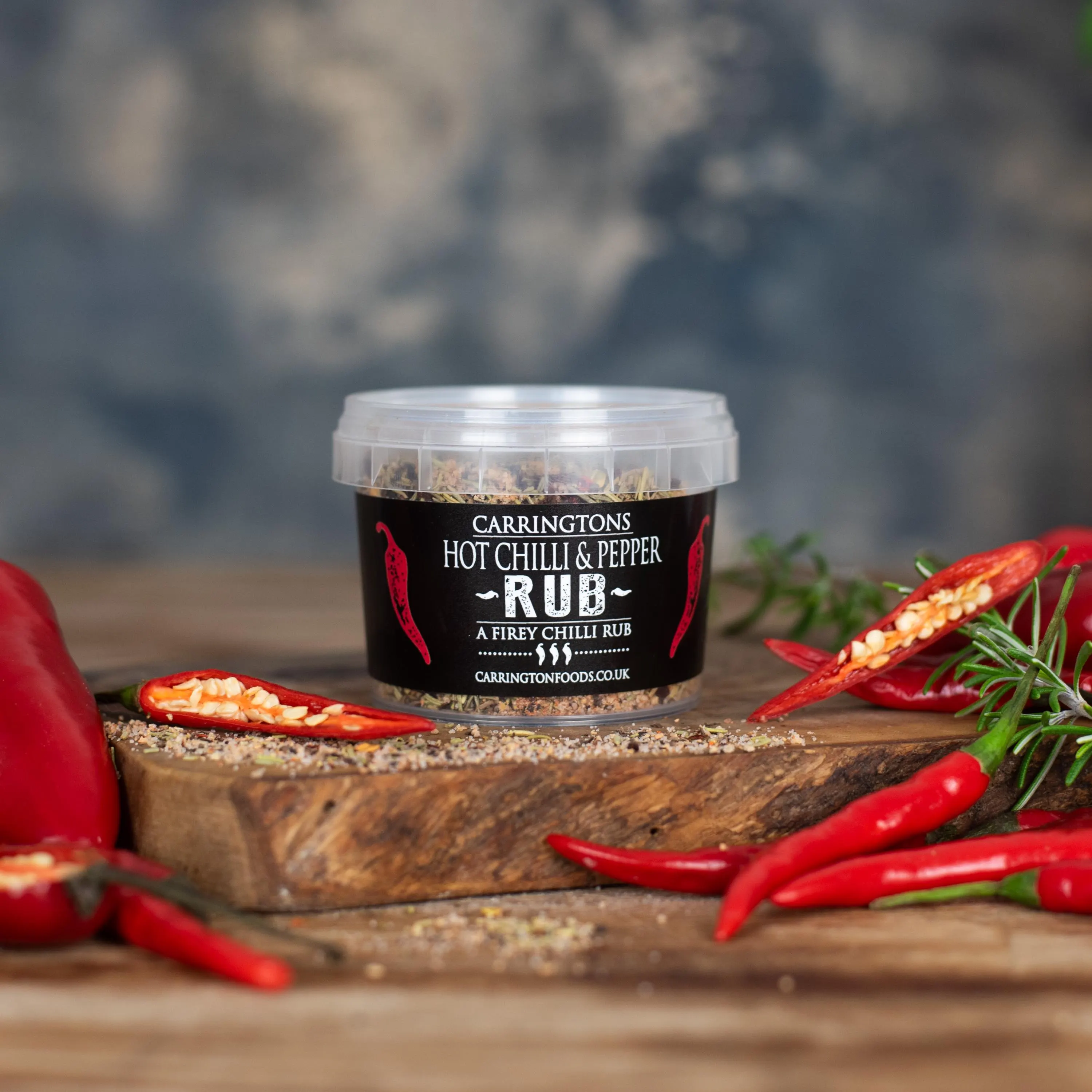 Hot Chilli and Pepper Rub 