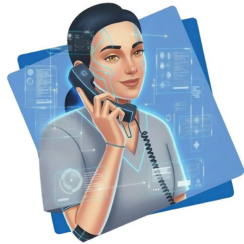 QliqAGENT AI Voice Agent for Healthcare answering inbound calls