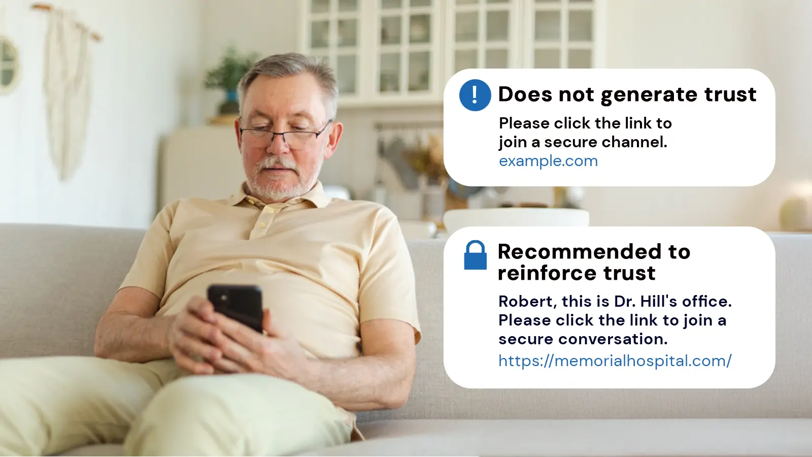 Secure Messages from Quincy