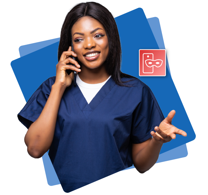 A nurse sharing a secure message that includes a PDF attachment with a doctor