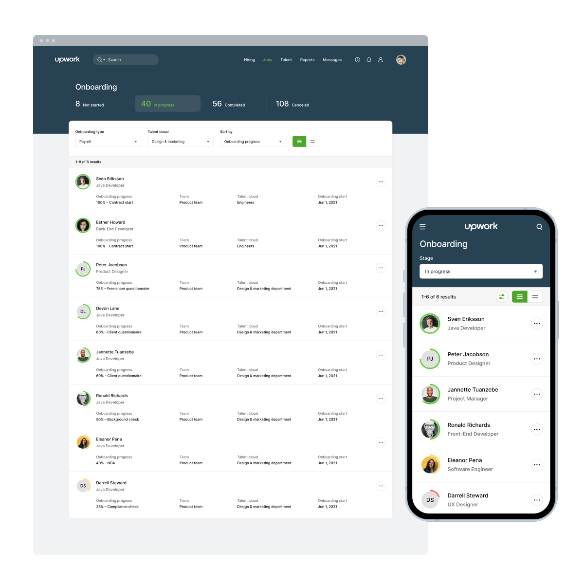 Upwork case study preview