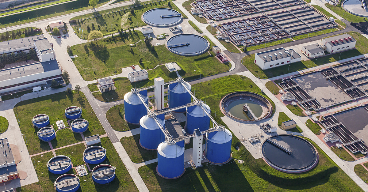 SCADA para centro de control para red saneamiento de agua.