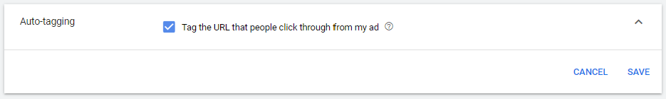 The right setting for Automatic tagging