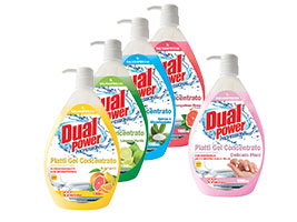 Dual Power Piatti Gel Concentrato con Dispenser