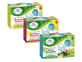 Istituto Erboristico L'Angelica Linea Tisane Fredde
