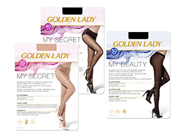 Golden Lady MySecret 20 e 40 collant e MyBeauty 50 collant senza cuciture