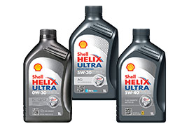 Shell Helix Ultra con PurePlus Technology