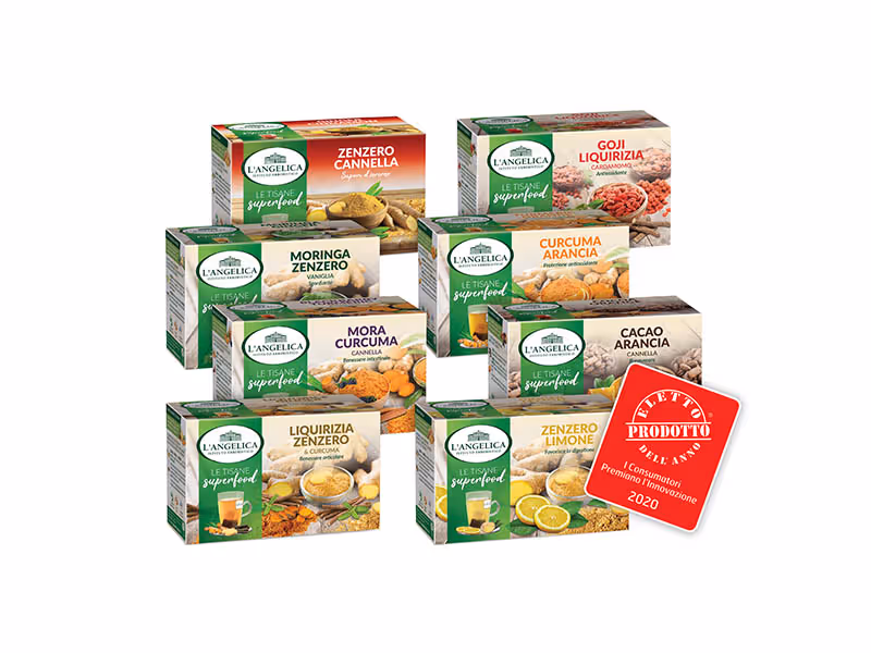 L'Angelica Le Tisane Calde Superfood