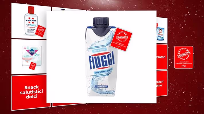 EPdA 2021 - Fiuggi Acqua Naturale LT. 0,33 BRIK - Acque green