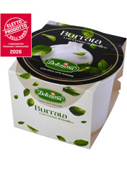 Deliziosa Burrata e Burrata con crema di Basilico