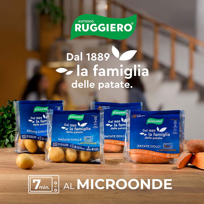 Antonio Ruggiero Linea Patate Microondabili