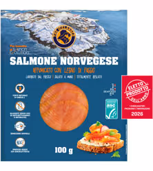 thisTooltipText The Icelander di Salmon Evolution Salmone Norvegese affumicato con legno di faggio