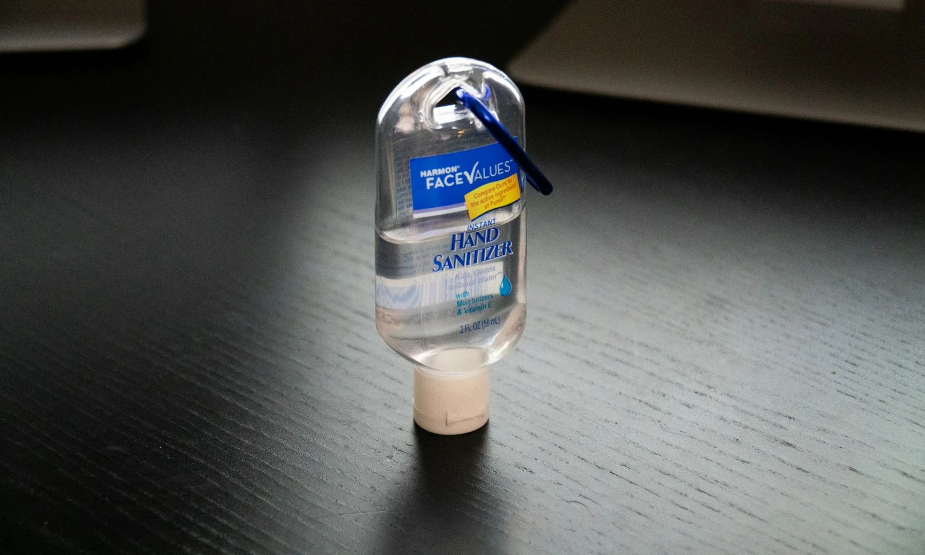 A small bottle of hand sanitiser is useful to have at all times, and even more so on a flight.