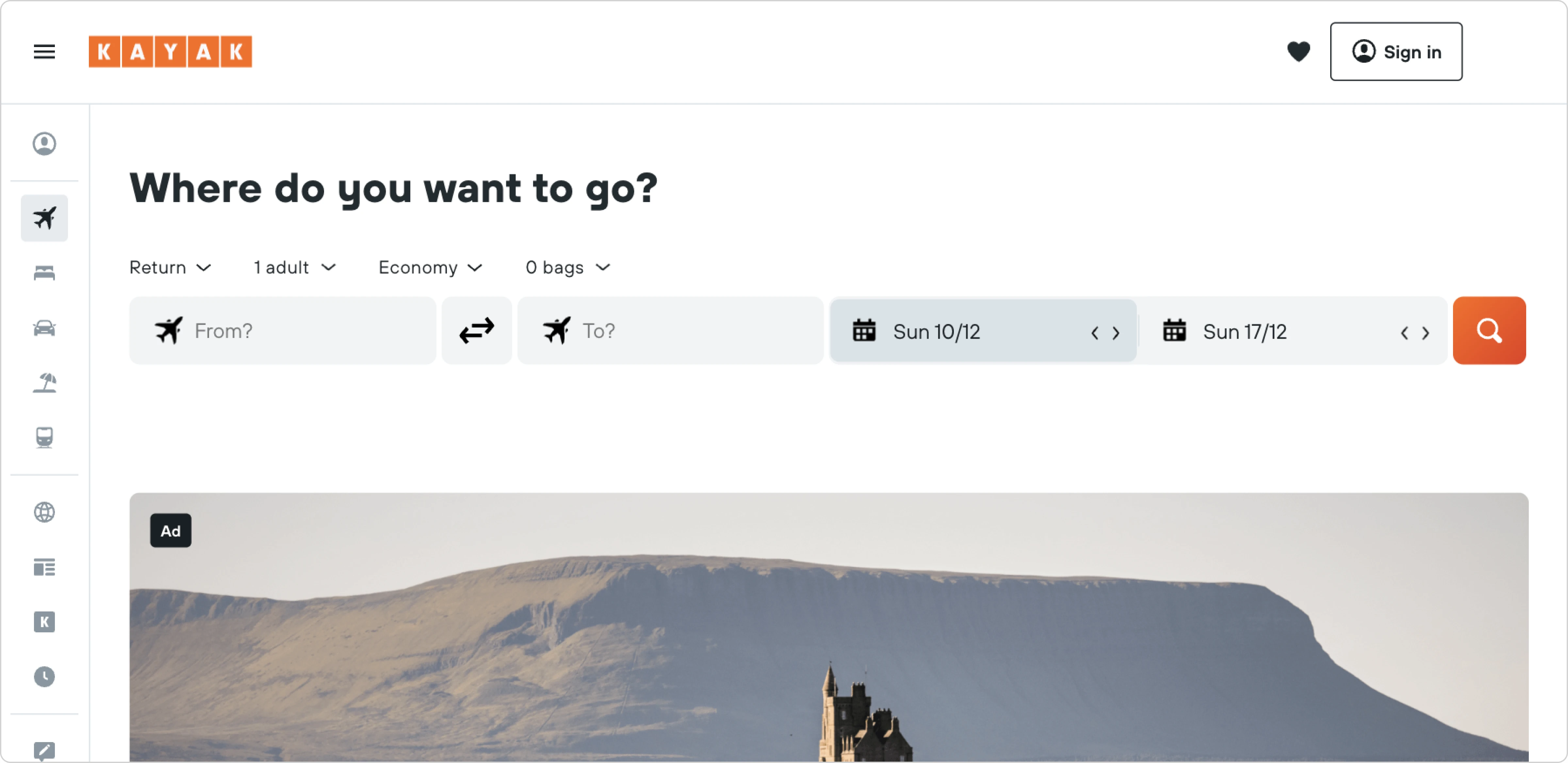 Best Google Flights Alternatives: Kayak