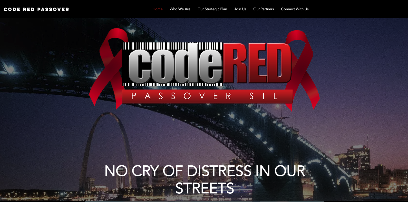 CodeRED Website Screenshots