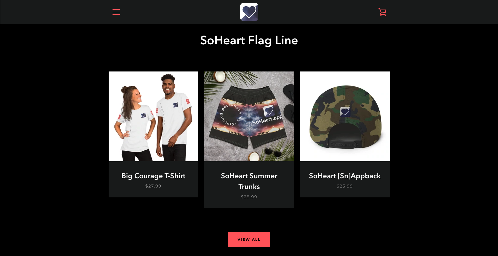 Addiction Recovery Focused E-Commerce