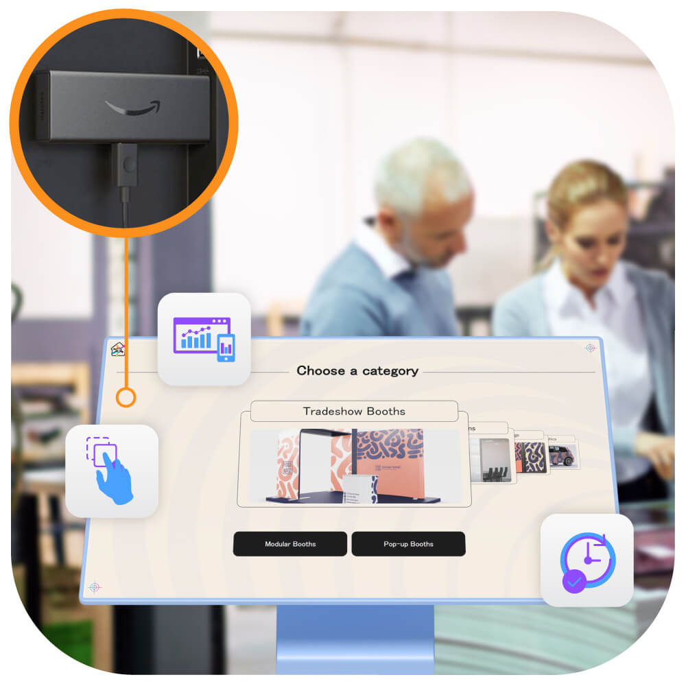 amazon signage stick