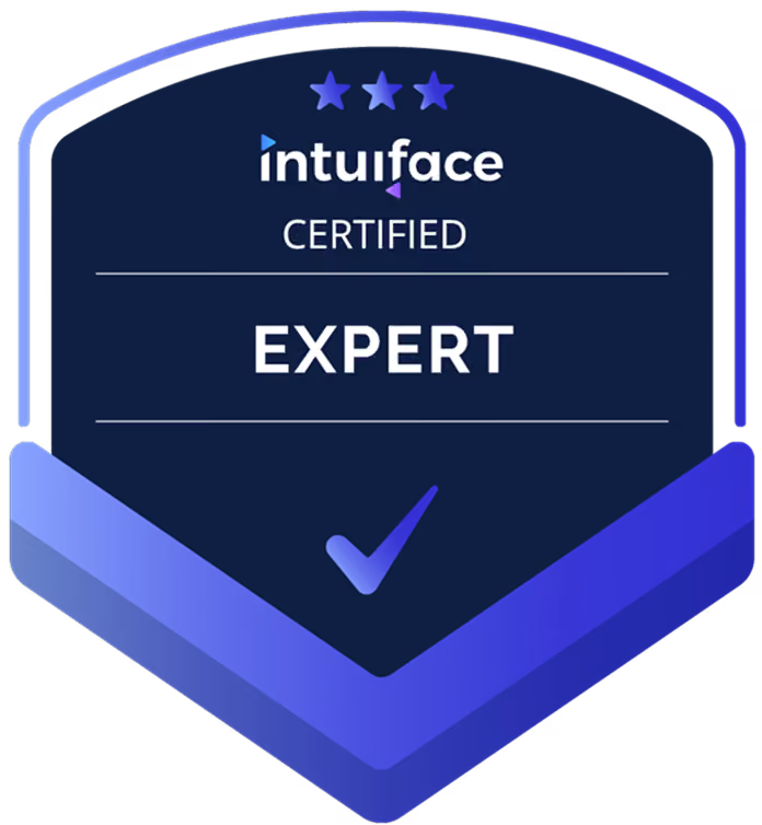 Intuiface user certification : Expert level