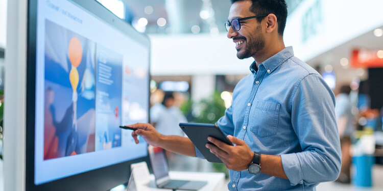 Codefreie Erstellung von Digital Signage mit Intuiface