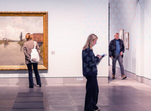 Three Seconds in Front of a Picasso