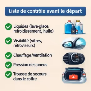 Illustration d'une liste de contrôle