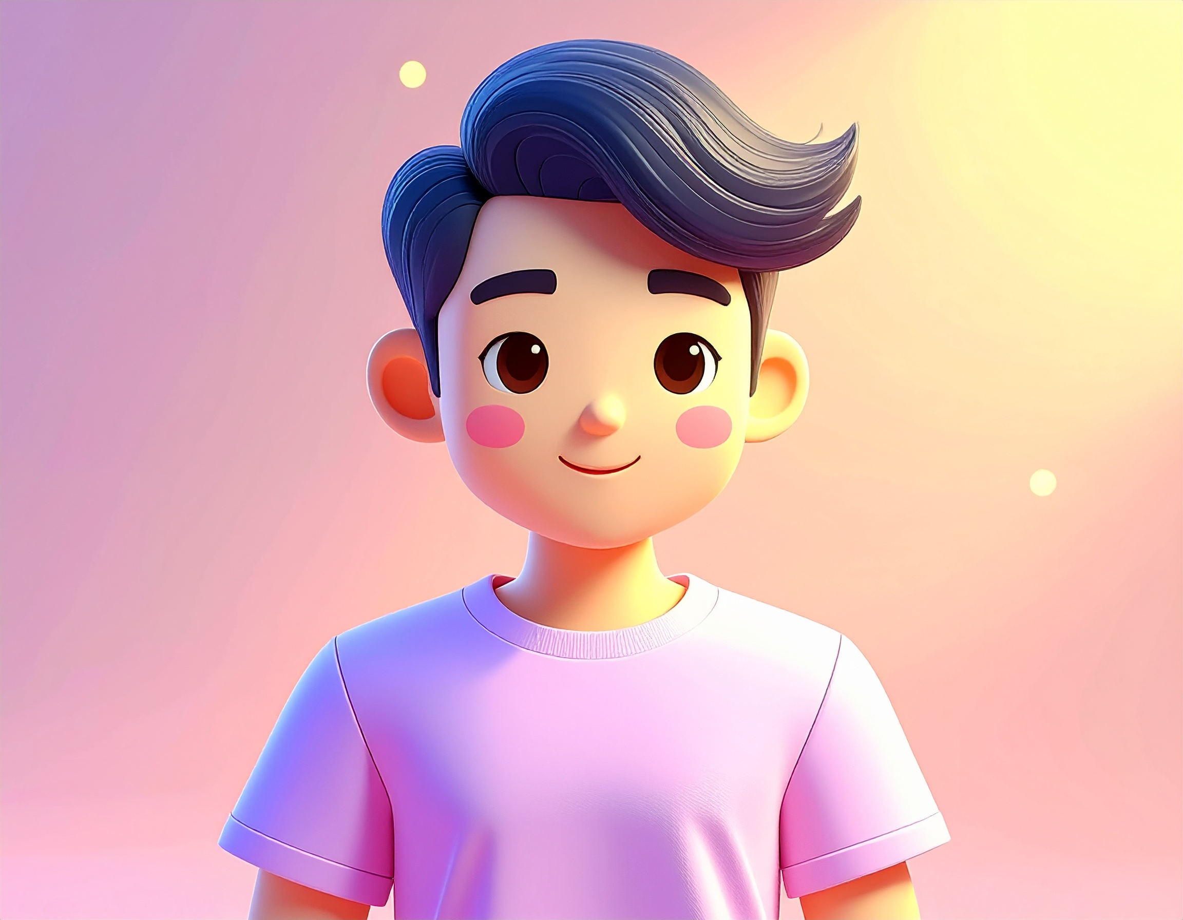 Ai Image of an asian man