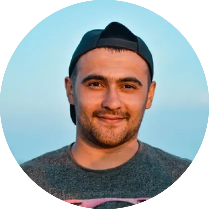 Smiling man