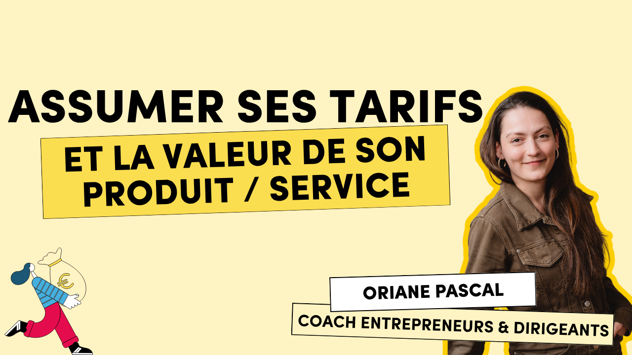 Oriane Pascal, coach d’entrepreneurs, lors du webinaire Ulule Connect sur la fixation du prix d’un produit ou service