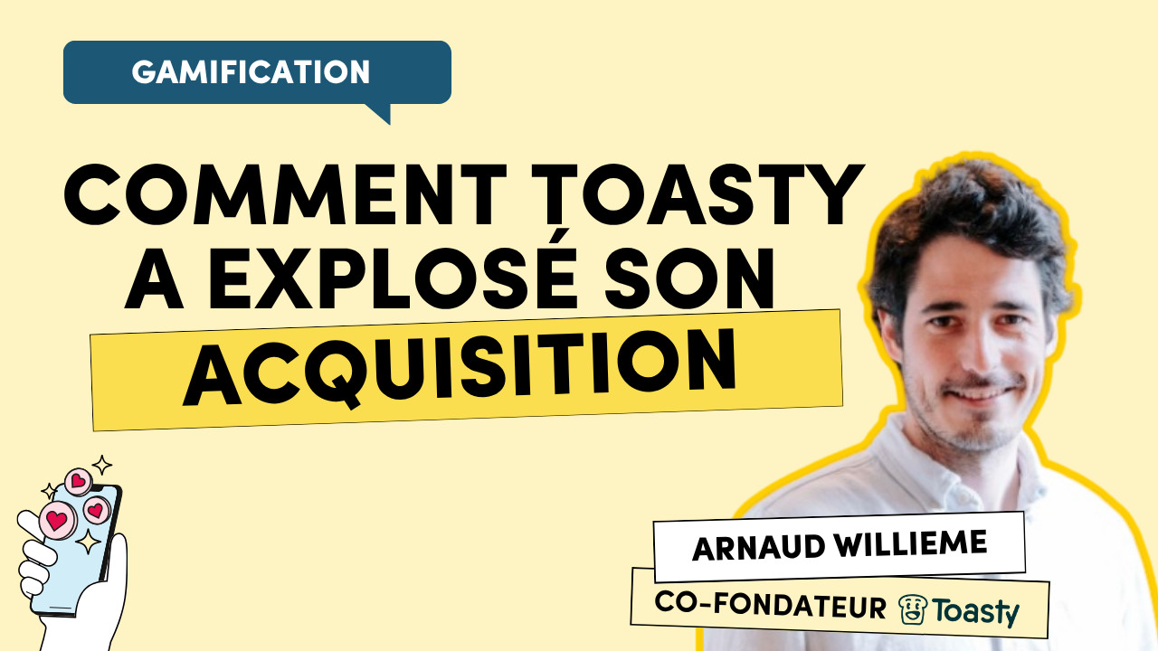Visuel du webinaire Ulule Connect sur la gamification et l’acquisition avec Toasty