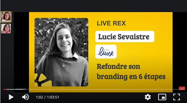 Visuel du webinaire Ulule Connect sur la refonte de branding en six étapes