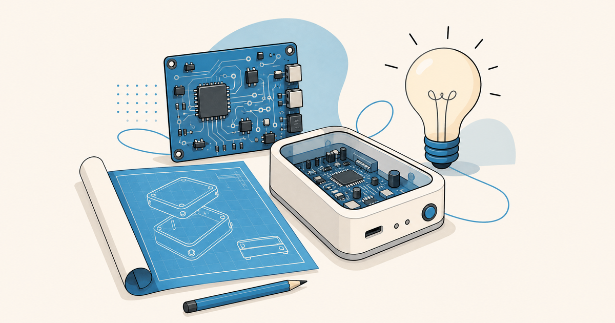 Illustration d’un budget d’innovation technique avec prototype, composants, code, tests et postes de financement