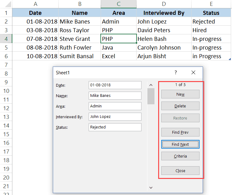 How to automate data entry in Excel