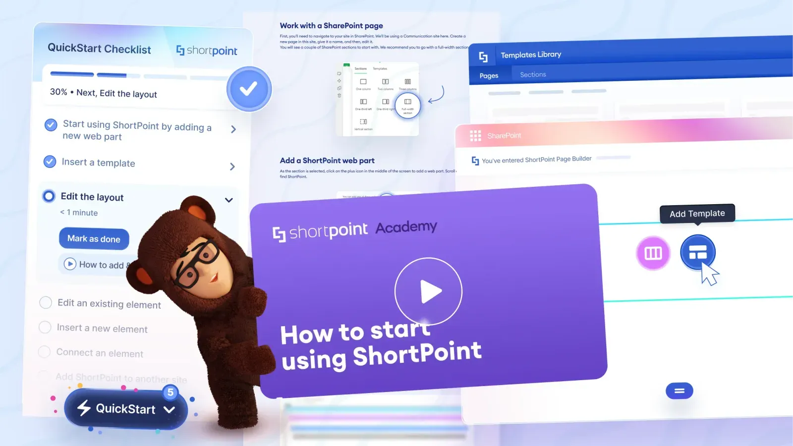 start using shortpoint
