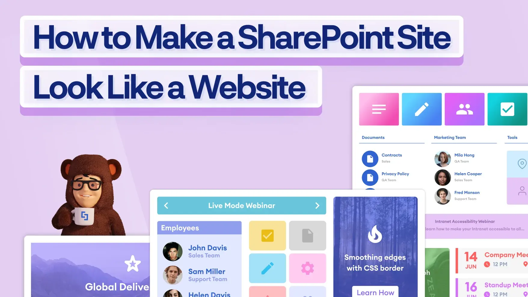 How to Make a SharePoint Site Look Like a Website