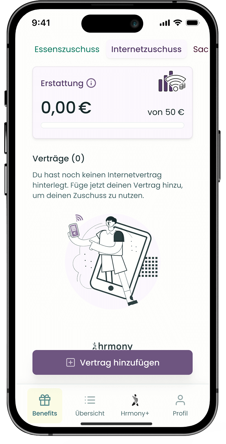 Hrmony Internet Verträge