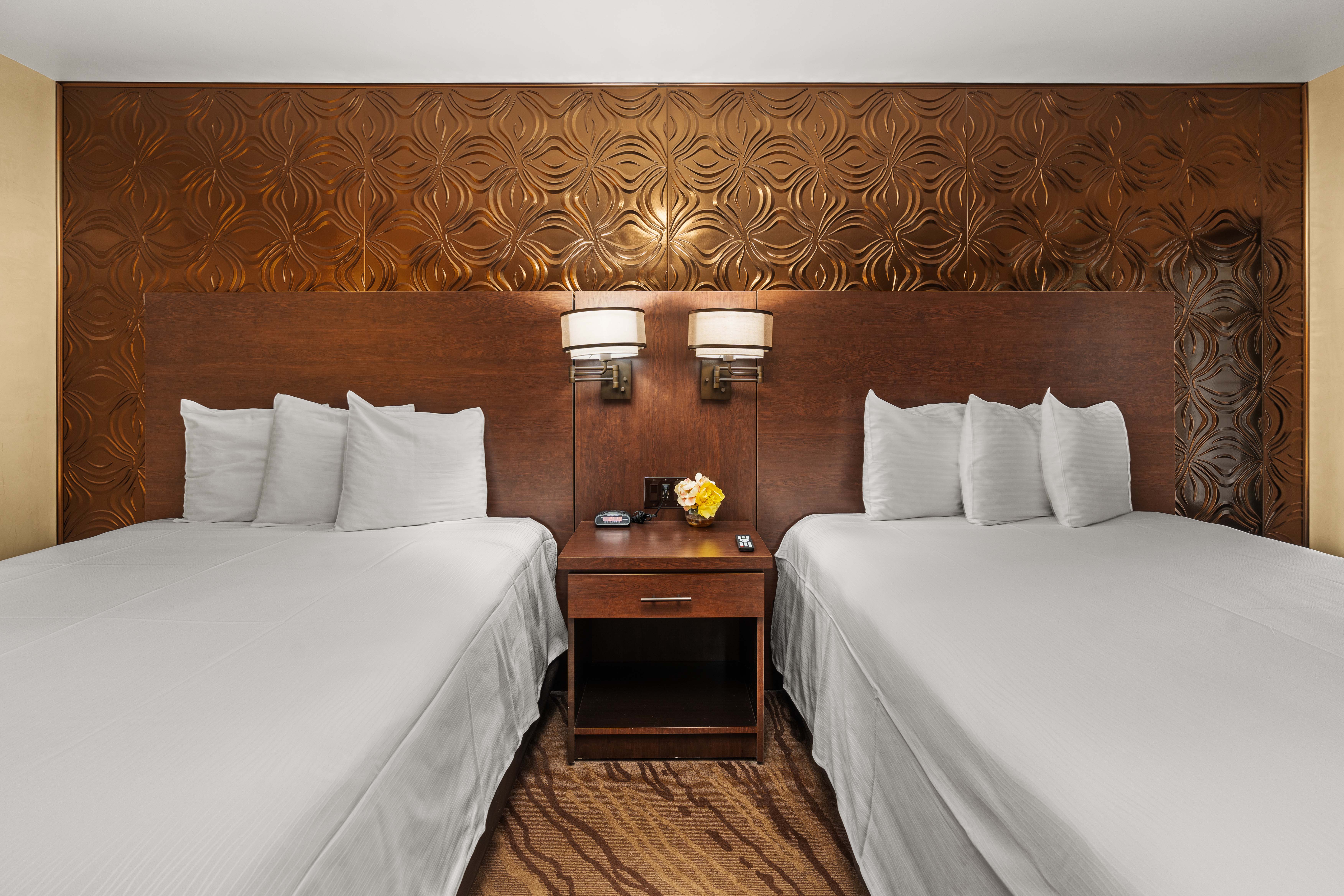 Guest room at Ellis Island Hotel in Las Vegas