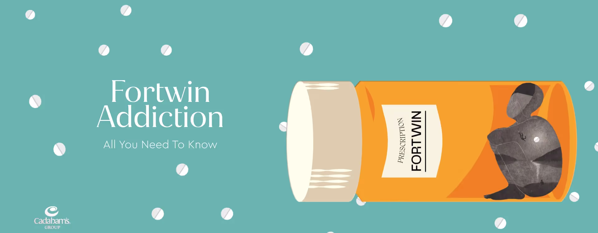 A person trapped in a bottle of Pentazocine (Fortwin) medications.